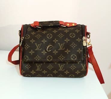 kraljevsko plava torba: Torba za rame, Louis Vuitton — 1