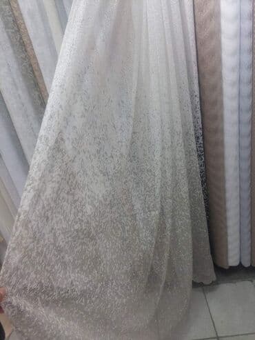 etisoni na metar: Light filtering curtains, color - Grey — 9