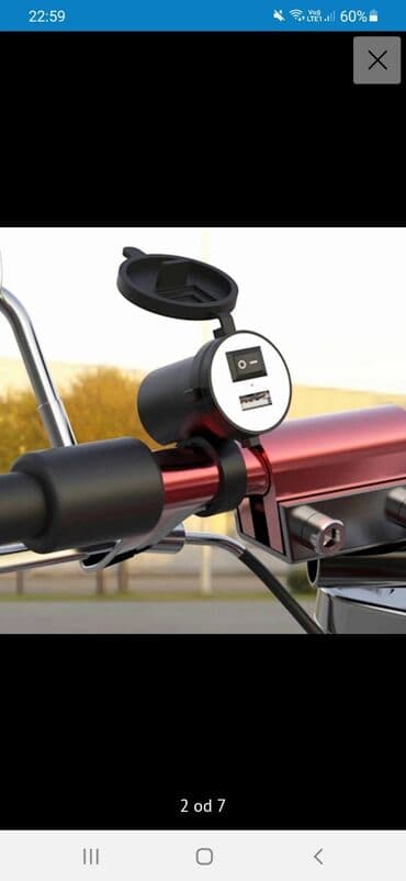 grejalica za kola 12v: Vodootporni ugradni usb punjač za motor Vodootporni usb ugradni punjač — 1
