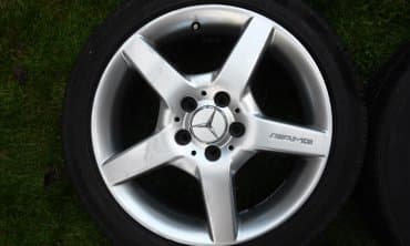 zaštitna traka za auto: Mercedes Alu felne amg 17 5x112 7j et54 aluminijumske felne za amg — 4