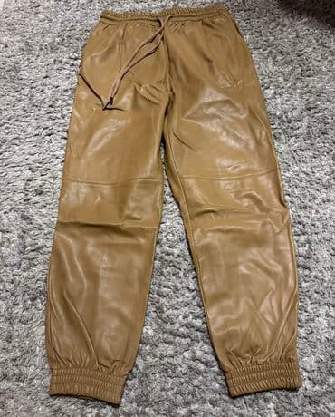 pantalone s: M (EU 38), L (EU 40), Normalan struk, Ravne nogavice — 1