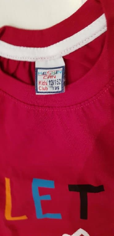 otkup decije garderobe: Okrugli izrez, Kratak rukav, 152-158 — 2