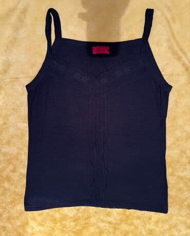 havajske majice: L (EU 40), 2XL (EU 44), XL (EU 42), Viskoza, Jednobojni, bоја - Crna — 1
