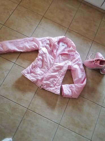 huda puderi: Jakna terranova, puder roze, za prelazni period. Rasprodaja sa mog — 1