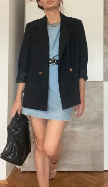 p s haljine nova kolekcija: Elisabetta Franchi S (EU 36), M (EU 38), bоја - Tamnoplava, Top (bez rukava) — 1