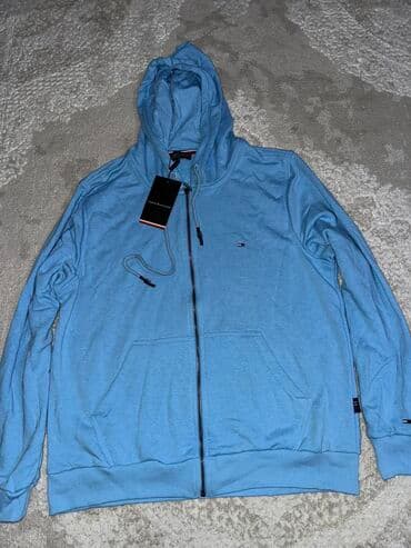 balea krema sa vitaminom c: Duks, XL (EU 54), Tommy Hilfiger, bоја - Svetloplava, Sa kapuljačom — 1