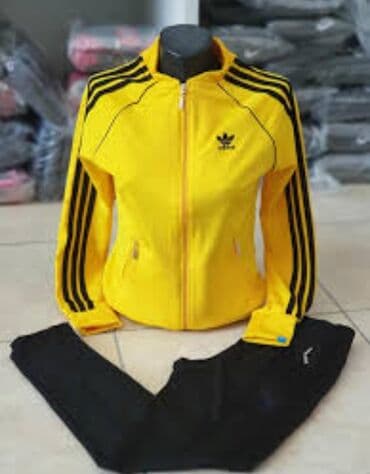 tek flis trenerka: Adidas, S (EU 36), bоја - Žuta — 1