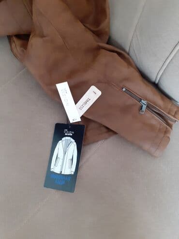 Kožna jakna Prava koža, XL (EU 54), Lc Waikiki, bоја - Braon — 5