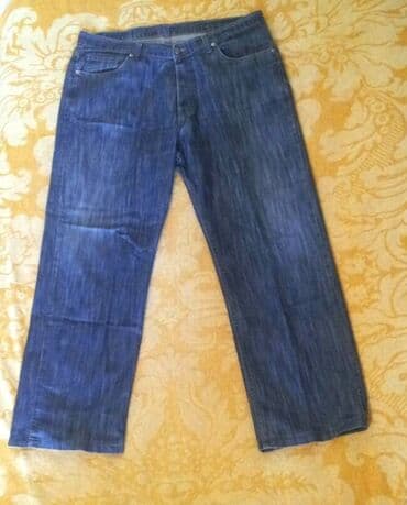 elegantne pantalone sa visokim strukom: Farmerke, 38 / 34, Loose fit — 5