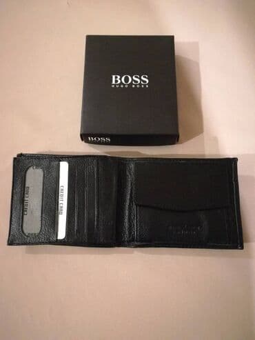 carpisa muški novčanici: Muški novčanik, Hugo Boss, Materijal: Koža — 5