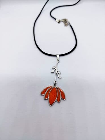pandora privezak zaba: Ogrlica sa priveskom, Handmade, Materijal: Epoksi smola — 9