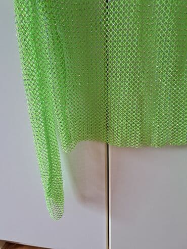 midi haljine h m: One size, Vez, Jednobojni, bоја - Zelena — 4