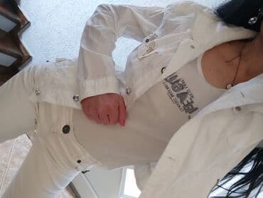 ski jakna s: Bela jakna,niva,S — 11