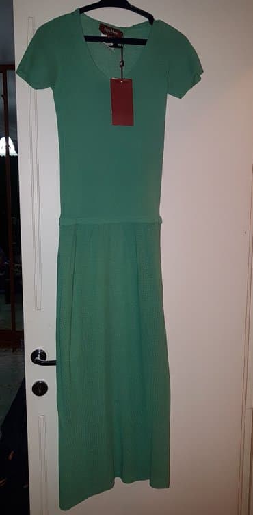 sexy haljine: Max Mara S (EU 36), bоја - Zelena, Kratkih rukava — 6