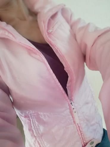 huda puderi: Jakna terranova, puder roze, za prelazni period. Rasprodaja sa mog — 4
