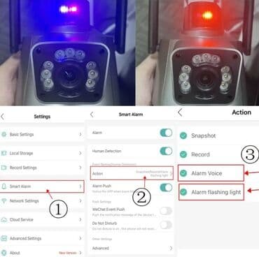 xiaomi polovni telefoni: Ip kamera PTZ kamera sa 2 sociva i sirenom 4k 8x zoom Kamera za — 11