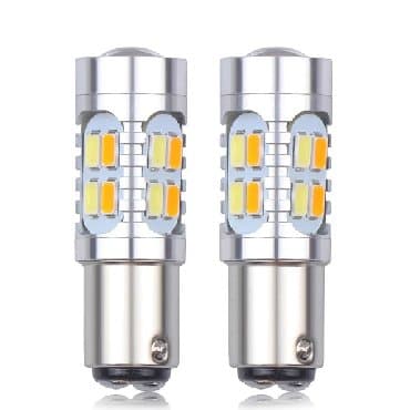 parking senzori i rikverc kamera 2u1: 2x led sijalice za migavce i poziciju imaju po 10 žute i 10 bele diode — 2
