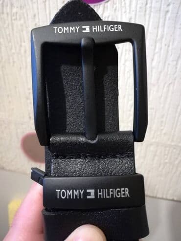 mona zenski kaisevi mona kais sa m snalom: Muški, Tommy Hilfiger, Materijal: Koža — 1