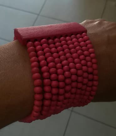 metalna narukvica za sat fossil: Višeslojna narukvica, Materijal: Plastika — 2
