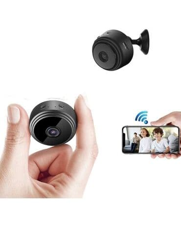 Elektronika: Mini Wifi Full HD Kućna Sigurnosna Kamera / Veb Kamera sa Noćnim — 1