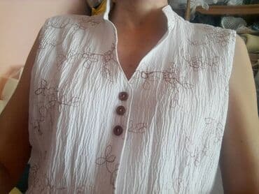 bluza s: 9Fashion Woman, L (EU 40), Jednobojni, bоја - Bela — 1