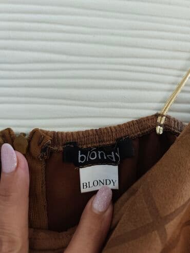 majice na jedno rame: One size, bоја - Braon, Koktel, klub, Na bretele — 5