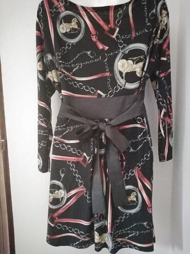 midi haljine h m: XL (EU 42), bоја - Crna, Dugih rukava — 3
