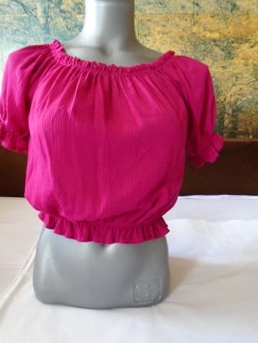 Bluze: S (EU 36), Jednobojni, bоја - Roze — 1