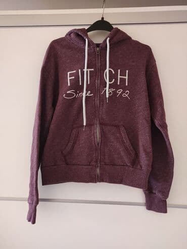 tek flis trenerka: Abercrombie & Fitch, XS (EU 34) — 2