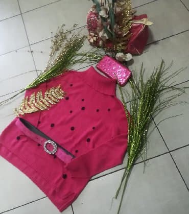 debele helanke za zimu: M (EU 38), bоја - Roze — 5