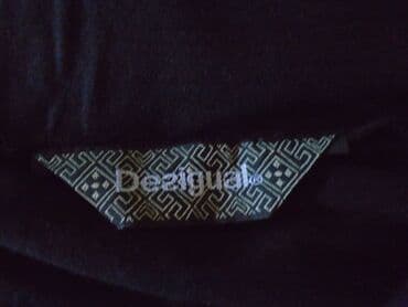 desigual haljine nova kolekcija: Midi, bоја - Crna — 3