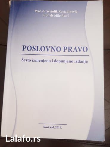 racunarstvo i informatika za 1 razred srednje skole: Poslovno pravo, prof. Dr svetolik kostadinović, prof. Dr mile račić — 1