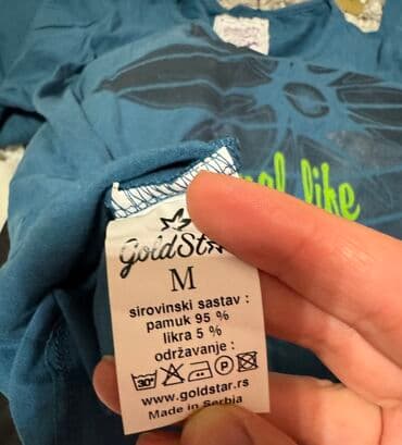 bluza s: 9Fashion Woman, M (EU 38), L (EU 40), Pamuk, Sa ilustracijom, bоја - Zelena — 3