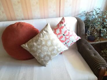 Pillows: Throw pillow, 50x60, color - Brown — 4