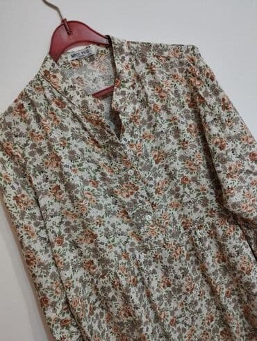 ivet shop haljine za punije: M (EU 38), bоја - Bež, Oversize, Dugih rukava — 1