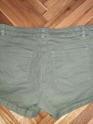 kargo pantalone h m: M (EU 38), Jeans, color - Green, Single-colored — 2