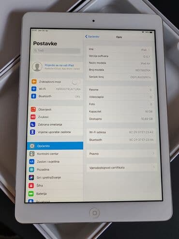 Tableti: HITNOOOoooo Ipad Air 16gb memorije IOS 12 savršen za surfovanje — 9