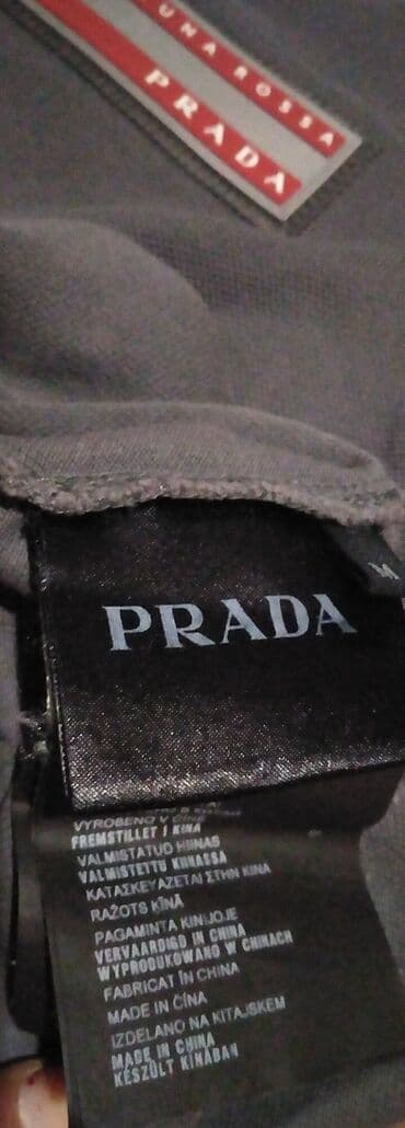 guess mokasine zenske: Prada, M (EU 38), Pamuk, bоја - Svetloplava — 2