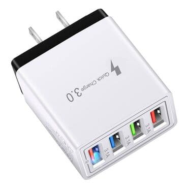 polovni telefoni pancevo: Nov punjač za mobilni telefon Quick Charge 3.0 sa četiri USB ulaza — 2