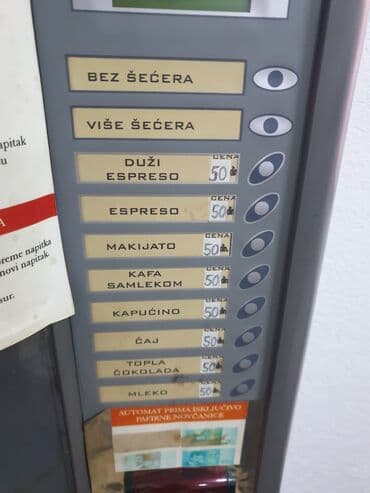delonghi aparat za kafu: Samousluzni kafemat — 1