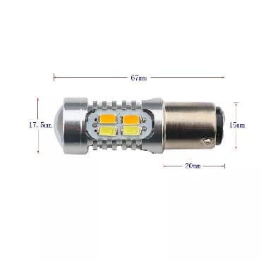 parking senzori i rikverc kamera 2u1: 2x led sijalice za migavce i poziciju imaju po 10 žute i 10 bele diode — 5
