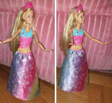 ćelave lutke: BARBIE DREAMTOPIA original lutka barbi . Svetlucava princeza. Svetli i — 3