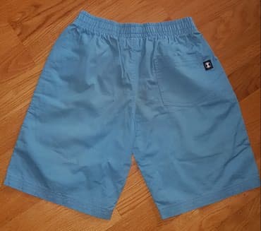 elegantne pantalone sa visokim strukom: 140-146, bоја - Tamnoplava — 3