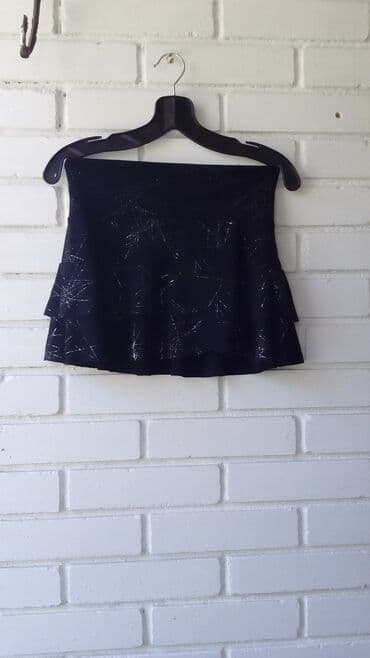 letnje pantalone za punije: M (EU 38), Mini, bоја - Crna — 1