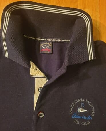 majica s: PAUL&SHARK paul shark yachting club original teget polo majica sa — 1