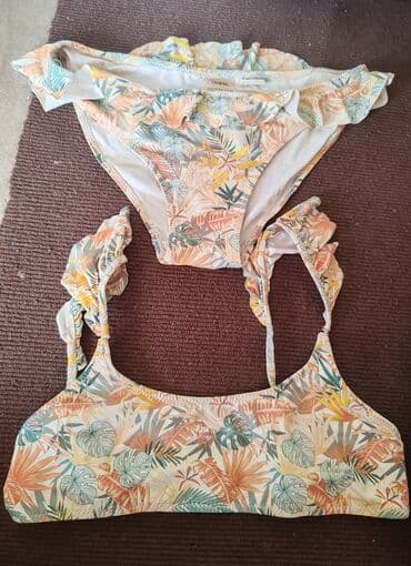 pamučni kupaći kostimi: Zara, Dvodelni komplet, 158-164 — 2