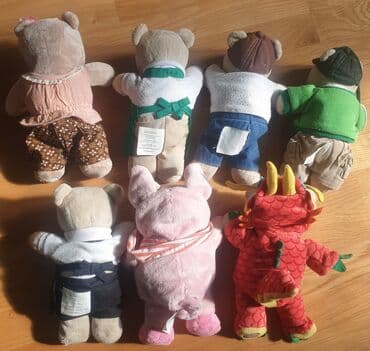 pink kombinezon: STARBUCKS bearista bear, plisani meda, Thailand, cena za komad. Svi su — 3