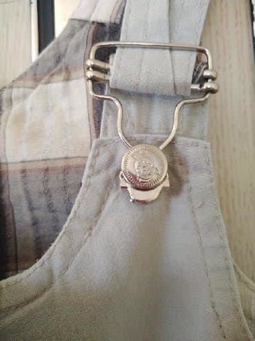 elegantne pantalone sa visokim strukom: 80, bоја - Siva — 10
