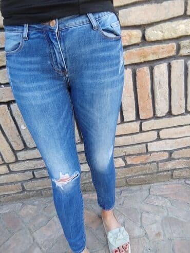 pantalone s: Fsbn farmerke vel 27/M Super ocuvane Struk po 36 tegli do 40 nogavice — 4