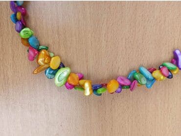 ogrlica od skoljki: Ogrlica SEDEFA u boji - Tuti Fruti Ogrlica od SEDEF-a u boji - Tuti — 6